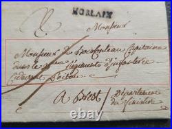 Lettre d'officier témoin Révolution Haïtienne 1791 revenant des Antilles