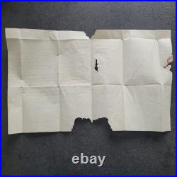 Lettre d'officier témoin Révolution Haïtienne 1791 revenant des Antilles