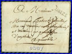 Lettre de SOUBISE (Saintonge) 1778 / cote 700 Ind. 21 Pothion-Baudot