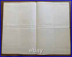 Lettre de service Napoléon Maréchal de France Clarke 1813 signé ministre guerre