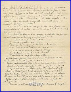 Lettre manuscrite Signé Autographe Marcel Pagnol à Hélène Jung Revue Fortunio
