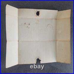 Lettre signée Joseph NOURSE (1754-1841) Ministre ayant travaillé avec WASHINGTON