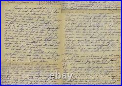 Lettres 1944 occupation rationnement Paris Lilas Pantin guerre bombardements
