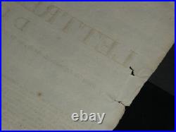 Lettres patentes du Roi Vente des Domaines nationaux 1790