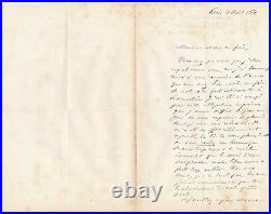 Littérature Sully Prudhomme lettre autographe signée Barracand Lamartine