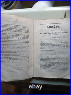 Livret d ouvrier 1855
