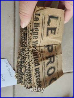 Lot 129 Journaux La Progrès Année 1945
