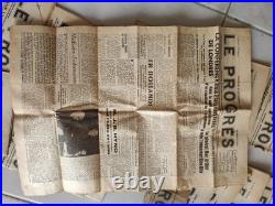 Lot 129 Journaux La Progrès Année 1945