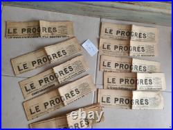 Lot 129 Journaux La Progrès Année 1945