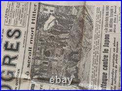 Lot 129 Journaux La Progrès Année 1945