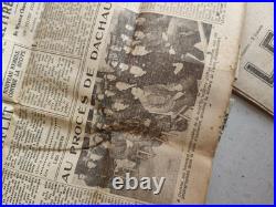 Lot 129 Journaux La Progrès Année 1945