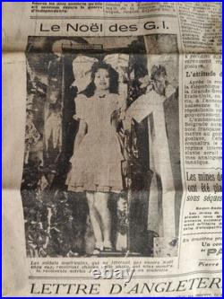 Lot 129 Journaux La Progrès Année 1945