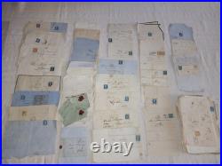 Lot 12 Archive Pons Notaire Napoleon III Empire Correspondance Charente-Maritime