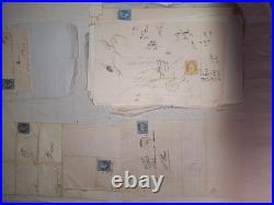 Lot 12 Archive Pons Notaire Napoleon III Empire Correspondance Charente-Maritime