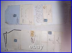 Lot 12 Archive Pons Notaire Napoleon III Empire Correspondance Charente-Maritime