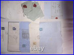 Lot 12 Archive Pons Notaire Napoleon III Empire Correspondance Charente-Maritime