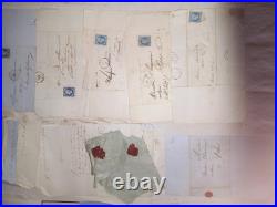 Lot 12 Archive Pons Notaire Napoleon III Empire Correspondance Charente-Maritime