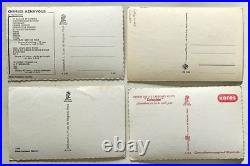 Lot 26 autographes ca 1960 photos dédicacées Aznavour Marais Cousteau Marceau