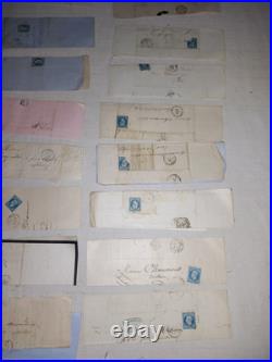 Lot 2 Archives Pons Notaire Napoleon III Empire Correspondance Charente-Maritime