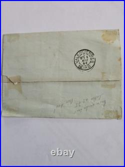 Lot 2 lettres-pli XIXe siècle 1861 & 1886 France Affranchissements multipl