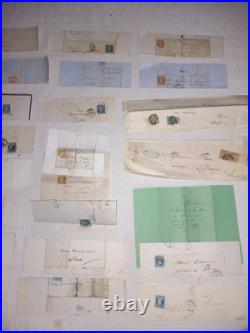 Lot 4 Archives Pons Notaire Napoleon III Empire Correspondance Charente-Maritime