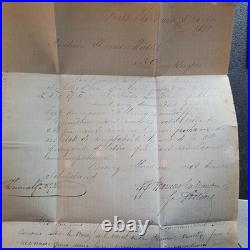 Lot 5 lettres Guerre de 1870 Bordeaux? Nord commerce Guanape Amérique Sud