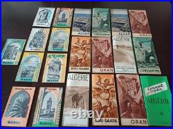 Lot Brochures Anciennes De Voyages Maroc Algérie Années 50