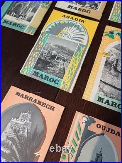 Lot Brochures Anciennes De Voyages Maroc Algérie Années 50