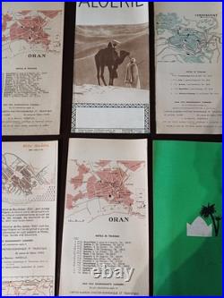 Lot Brochures Anciennes De Voyages Maroc Algérie Années 50