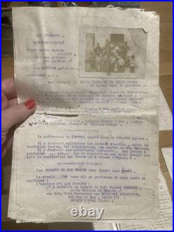 Lot Chine-france Mission De Swatow Trait-d'union Pere Rondeau Manuscrit Photo