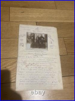 Lot Chine-france Mission De Swatow Trait-d'union Pere Rondeau Manuscrit Photo