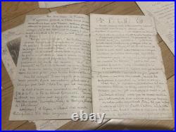 Lot Chine-france Mission De Swatow Trait-d'union Pere Rondeau Manuscrit Photo