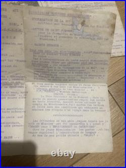 Lot Chine-france Mission De Swatow Trait-d'union Pere Rondeau Manuscrit Photo