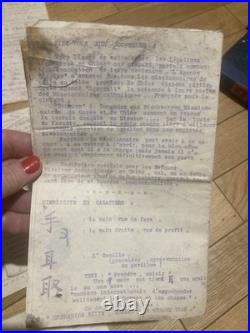Lot Chine-france Mission De Swatow Trait-d'union Pere Rondeau Manuscrit Photo