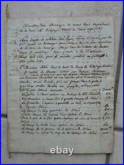 Lot DOCS XVIII°/XIX° CREUSE + DUVAL Chartes locales (1877)