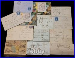 Lot De 13 Documents D'ardeche