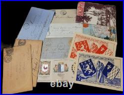 Lot De 13 Documents Du Finistère