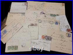 Lot De 25 Lettres Adressé A La Famille Bonaparte