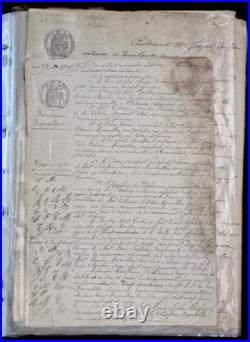 Lot De Documents Anciens XIXe Siecle