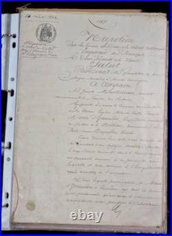 Lot De Documents Anciens XIXe Siecle