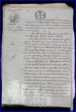 Lot De Documents Anciens XIXe Siecle