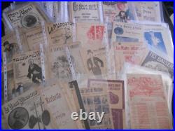 Lot De partition 160 partitions anciennes