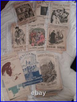 Lot De partition 160 partitions anciennes