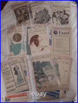 Lot De partition 160 partitions anciennes Lot De partition 160 partitions anciennes