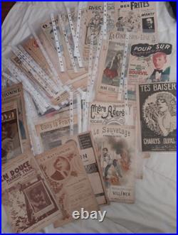 Lot De partition 160 partitions anciennes Lot De partition 160 partitions anciennes