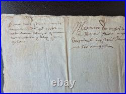 Lot Manuscrits 1690 Dossier D'instruction Marine Amirauté De Provence