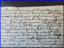Lot Manuscrits 1690 Dossier D'instruction Marine Amirauté De Provence