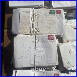 Lot d anciennes correspondances, Old french and Australian letters