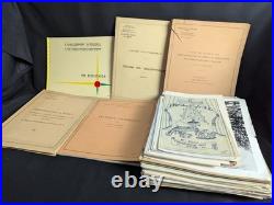 Lot d'archives techniques militaires DEFA armement formation 1940-1970 Lot d'archives techniques militaires DEFA armement formation 1940-1970