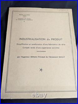 Lot d'archives techniques militaires DEFA armement formation 1940-1970
